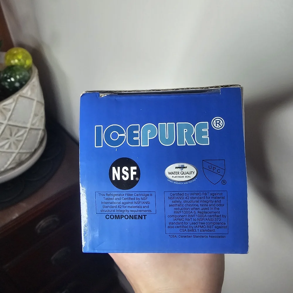 Ice Pure Refrigerator Replacement Water Filter RWF1000A - Picture 10 of 12